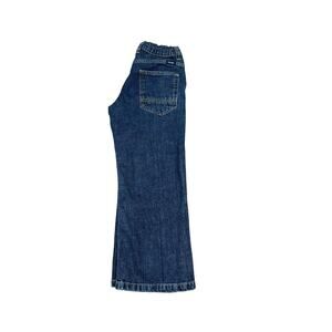 Wrangler jeans Boys 10 husky Bootcut Adjustable Waist Denim Blue